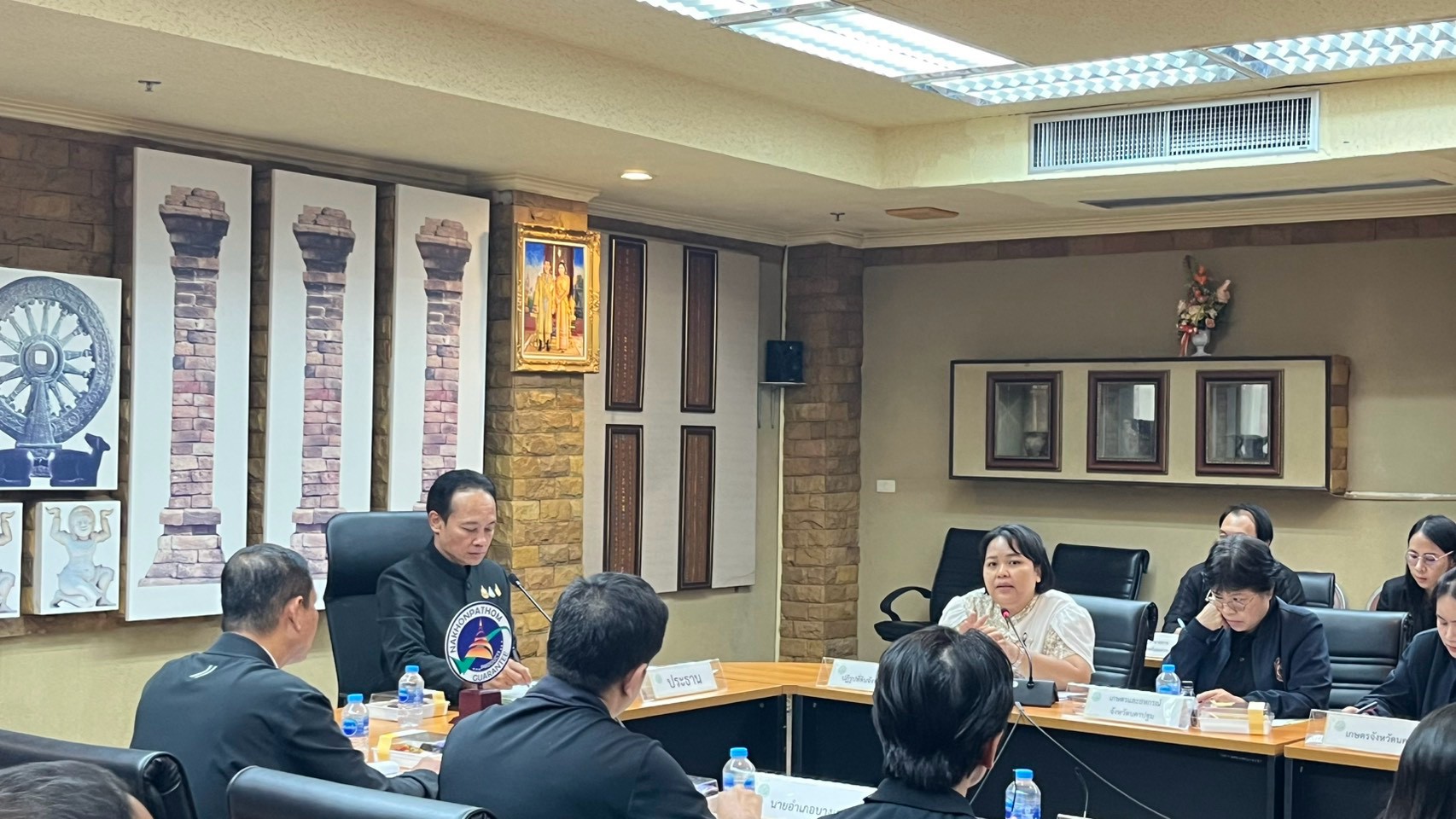 title - สำนักงานการปฏิรูปที่ดินจังหวัดนครปฐม จัดประชุมคณะกรรมการปฏิรูปที่ดินจังหวัดนครปฐม ครั้งที่ 1/2569